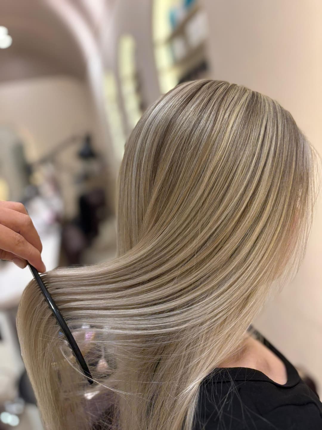 Highlights and blow-dry, Simplice Beauty Lounge, Ras Al Khaimah