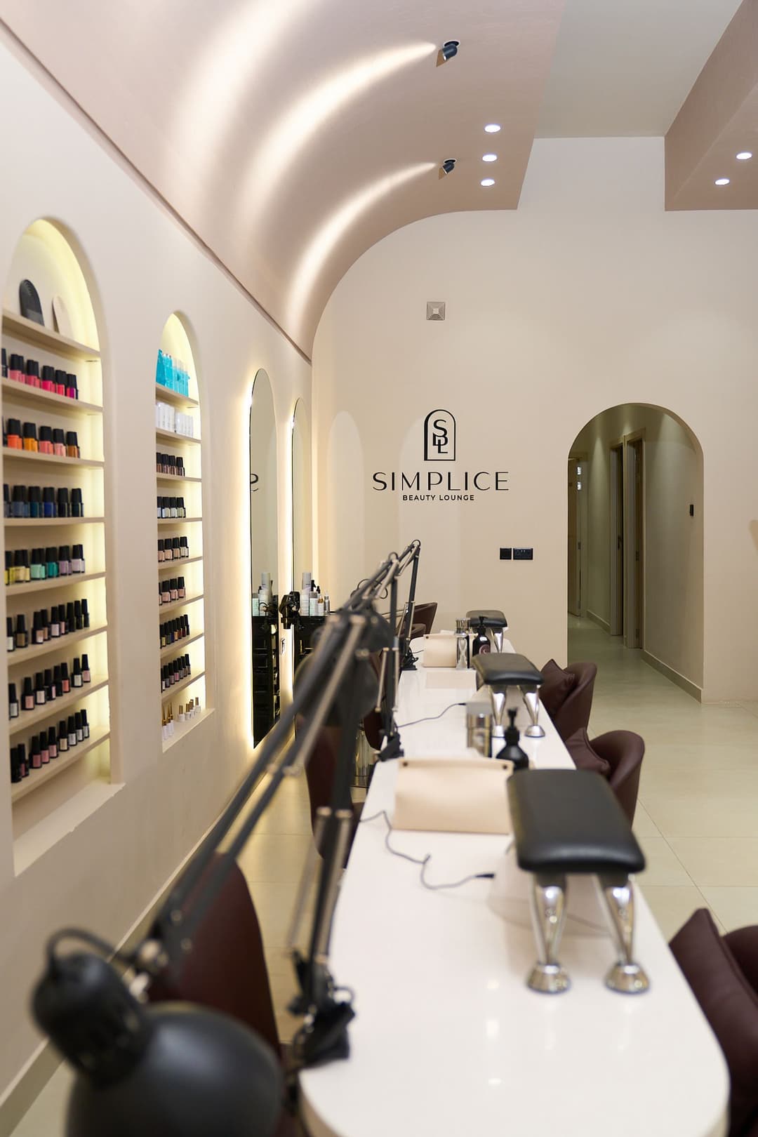 Nail bar arches, Simplice Beauty Lounge, Ras Al Khaimah