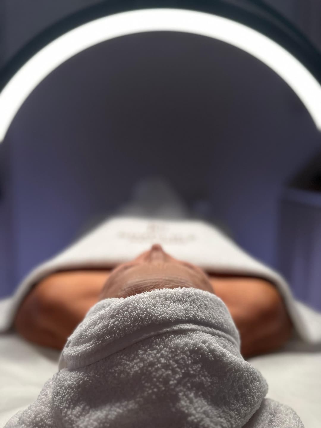 Fresh, glowing skin after a facial